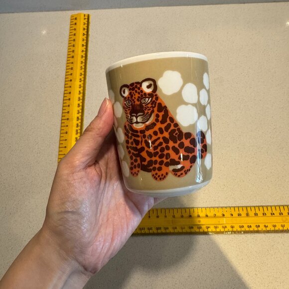 Rare Marimekko Tiger Cup Mug 250 ml Oiva Maija Isola Collectible Design - Picture 4 of 9